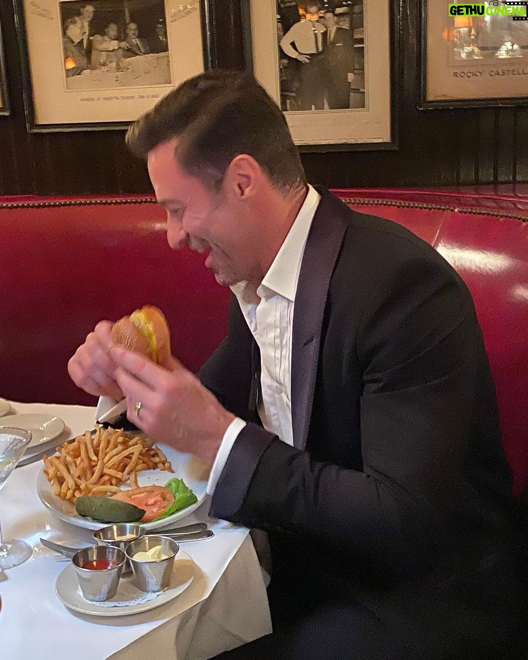 Hugh Jackman Instagram - There’s always that one person who thinks the “no personal photos” rule doesn’t apply to them. #theson