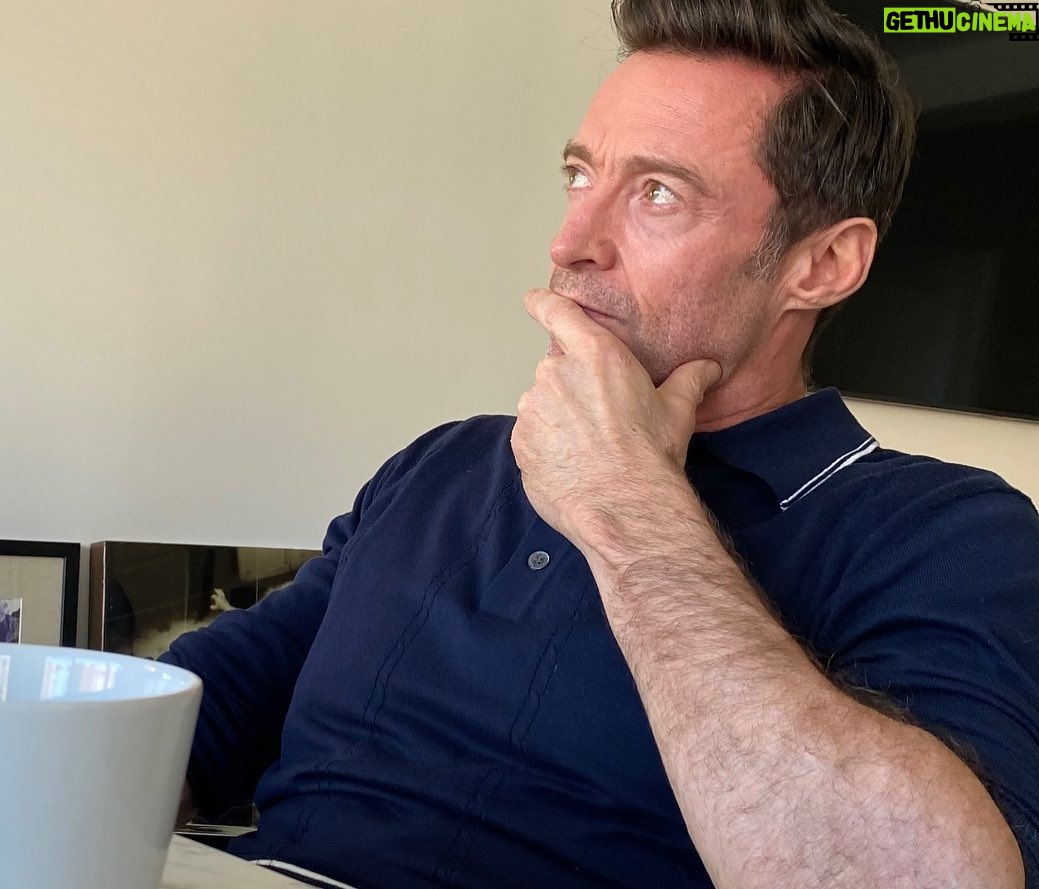 Hugh Jackman Instagram - Faces of a day of press. #theson