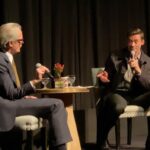 Hugh Jackman Instagram - Last night I had the extreme pleasure of interviewing Bill Nighy. Both on and off the stage, he is sensational. He’s wickedly funny, cheeky and brilliant all in one. We came together to discuss his extraordinary film #LIVING … but veered off to topics such as #flushedaway and dancing. I’ve posted a few excerpts on my “stories” if you’re interested in hearing more.