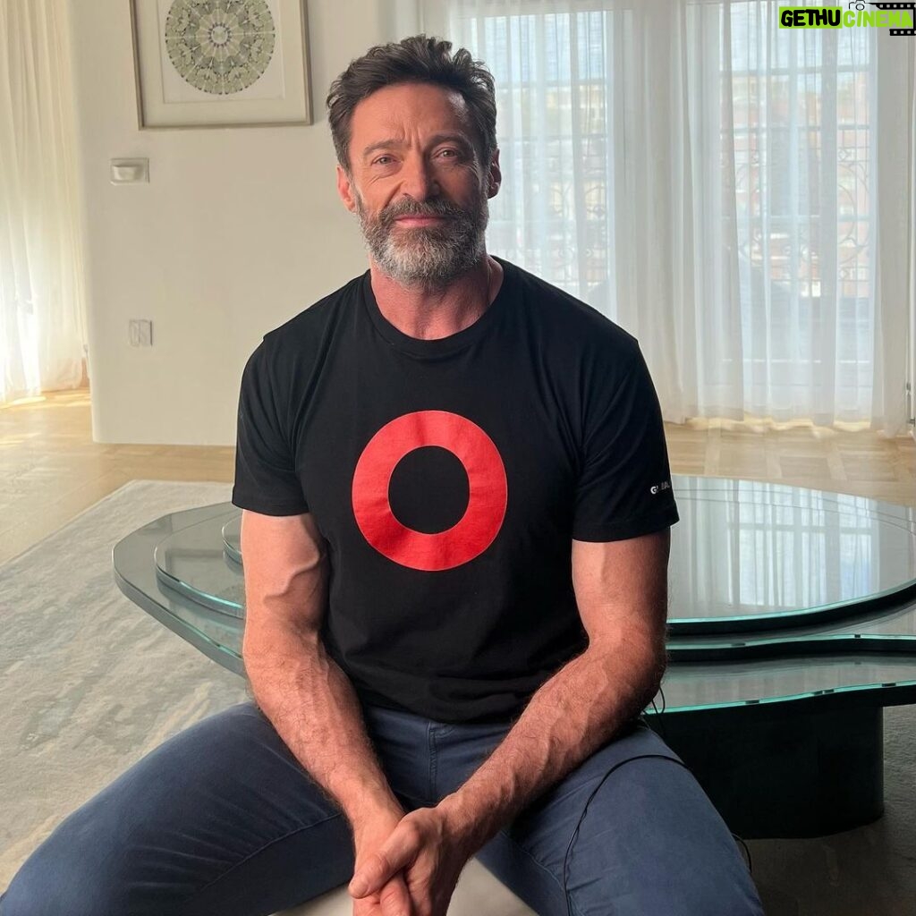 Hugh Jackman Instagram - Let’s go @glblctzn festival!!! This weekend in NYC - rain or shine. If you have tickets, have a great time in Central Park. (Or you can watch live. Click the link on my stories or Thread)