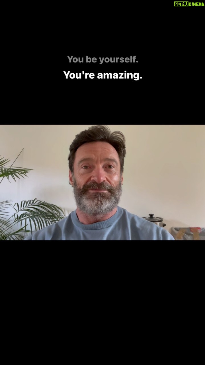 Hugh Jackman Instagram - Have a great school year Ashton! @ourblindside @goodnews_movement