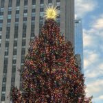 Hugh Jackman Instagram - I highly recommend getting up really early on Christmas morning and taking a walk to see the Rockefeller Christmas tree. It’s so beautiful and not crowded at all. I did get in trouble for going beyond the barrier but the security guard was nice and let me go with just a warning.