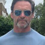 Hugh Jackman Instagram - Entirely too close. #moods