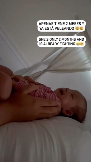Humberto Solano Instagram - 🤯 ya salió respondona y apenas tiene 2 meses 🤯 que nos espera 
She’s only 2 months and she’s already fighti.. 🤯

😂 #baby #daughter #sunday #familia #familytime #viral #video #reels #lovequotes