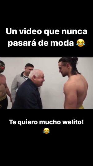 Humberto Solano Instagram - SOUND ON 🔊 este video nunca pasará de moda! Te quiero mucho welito!! 😍 #family #viral #video #love #grandpa #reels