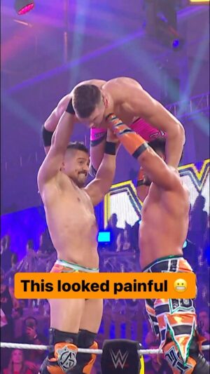 Humberto Solano Instagram - Can’t believe @juliuscreedwwe was able to get up after this 😱