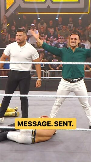 Humberto Solano Instagram - @humberto_wwe and @_garzajr put EVERYONE on notice 😲 #WWENXT