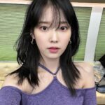 IU Instagram - 가나다라 😈😈😈💜😈