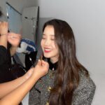 IU Instagram - GUCCI BEAUTY💋 #voguekorea