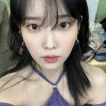 IU Instagram - 가나다라 😈😈😈💜😈
