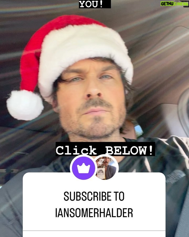 Ian Somerhalder Instagram - My IG SUBSCRIPTION is up, running and in full effect. First little photo dump done… Gonna start dumping from the archives. My life in pictures! CLICK SUBSCRIBE ON MY PROFILE HAPPY HOLIDAYS!