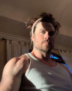 Ian Somerhalder Instagram - Christmas Eve is for dressing up and catching up… Happy Holidays to you everyone! I’m making an announcement in the morning after a shower and a shave and a Santa hat… -BE SURE to pick up a bottle @brothersbondbourbon at your LOCAL RETAILER! You’ll be happy you did. Enjoy responsibility please! 🙏 -BE SURE to follow @absorb.more for some amazing new things in 2024. The account is private for now, I’ll let you in! -BE SURE Be sure to check out our @commongroundfilm trailer pinned at the top of my IG a feed. See COMMON GROUND in select theaters NOW! -BE SURE to see KISS THE GROUND ON @netflix to have your mind blown and get you excited for @commongroundfilm ! Love to gratitude to all.