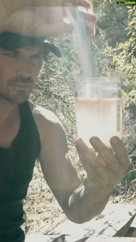 Ian Somerhalder Instagram - Pausing for a moment to take it all in…literally. Took almost a decade to get here… This is what it’s all about😉