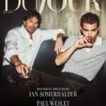 Ian Somerhalder Instagram – @iansomerhalder and @paulwesley are @dujourmedia’s November cover stars. The co-stars and friends have come together to create new spirits brand @brothersbondbourbon 📸 by @guyaroch 🖋️by @mhmakesithappen