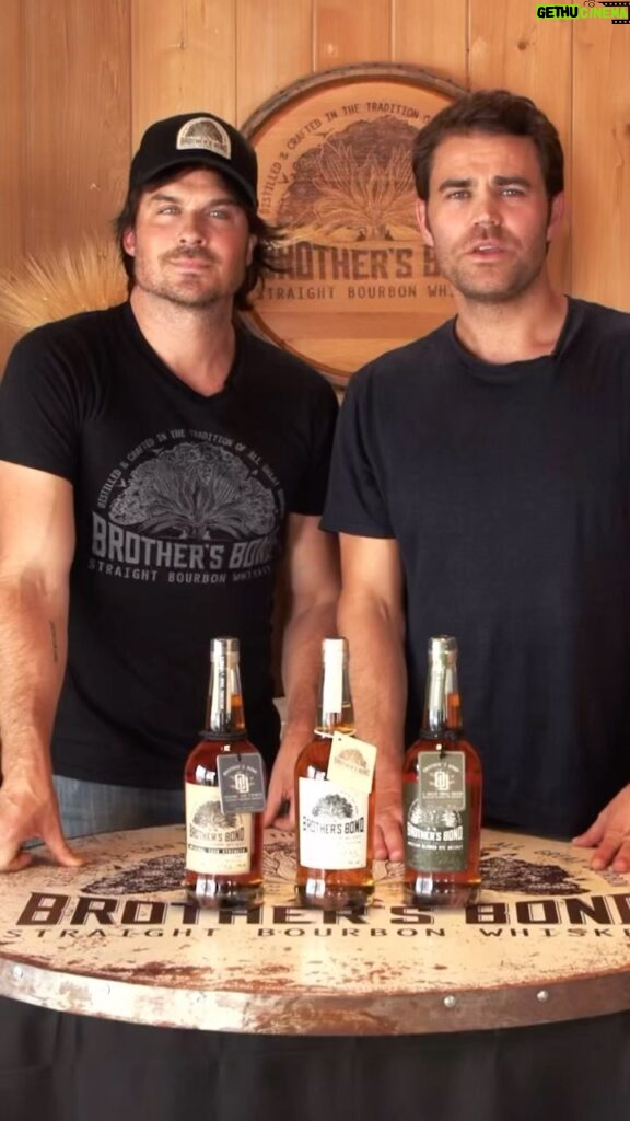 Ian Somerhalder Instagram - **EXCITING ANNOUNCEMENT** Join the Brother’s Bond Halloween Cocktail Challenge! BTW, Ian’s favorite holiday. Check out the rules and we can’t wait to make the winning cocktails together. Happy Halloween. Challenge Rules: Create and share a reel on Instagram making your spookiest and creepiest Brother’s Bond cocktail using one of our whiskeys. Be as creative as you can. You must be 21+ years of age to participate, Follow @brothersbondbourbon Use the hashtag #BBBHalloweenCocktailChallenge and tag @brothersbondbourbon in your reel The top two cocktail challenge winners selected will be contacted by Instagram direct message on October 29, 2023, and will make their winning cocktail with Ian and Paul on October 30, 2023. This promotion is in no way sponsored, endorsed, administered by, or associated with Instagram.
