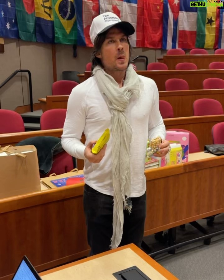 Ian Somerhalder - 1.2 Million Likes - @harvardhbs !!! What. an. Honor. How many people can say they got to speak to a room FULL of people who are future innovators, business owners and have the potential to change the world. Just WOW. I am GRATEFUL! I got to speak alongside our @absorb.more co-founders, Nate & Zeke, and also spend some time with with the legendary @mhiggins. The only thing missing was one and only @nikkireed
If you haven’t already, make sure to pre-order @absorb.more via the link in my bio!
P.S. swipe till the end to see how my acting skills came into play at Harvard 😂