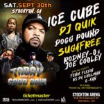 Ice Cube Instagram - Let’s go, Stockton. Tickets at icecube.com/tour (link in bio).