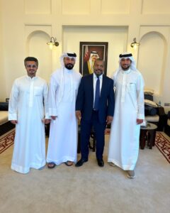 Ice Cube Instagram - Thank you Your Highness Sheikh Nasser @nasser13hamed for your unbelievable hospitality and for welcoming me to Bahrain as your brother. I am so inspired by your vision for Bahrain and the world. Congratulations again on your World Championship and we will see you again soon. For those that don’t know, Bahrain is the pearl of the Middle East.