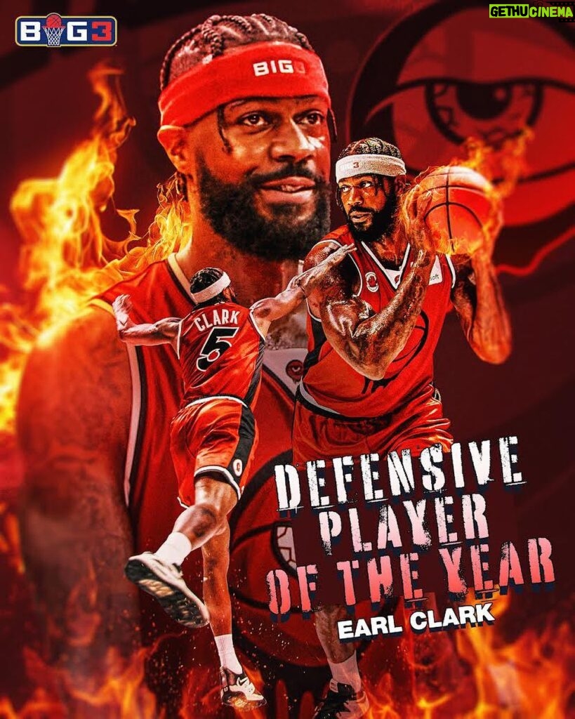 Ice Cube Instagram - Earl Clark, Lockdown Defender Supreme! @thebig3 Season 6's Defensive Player of the Year.