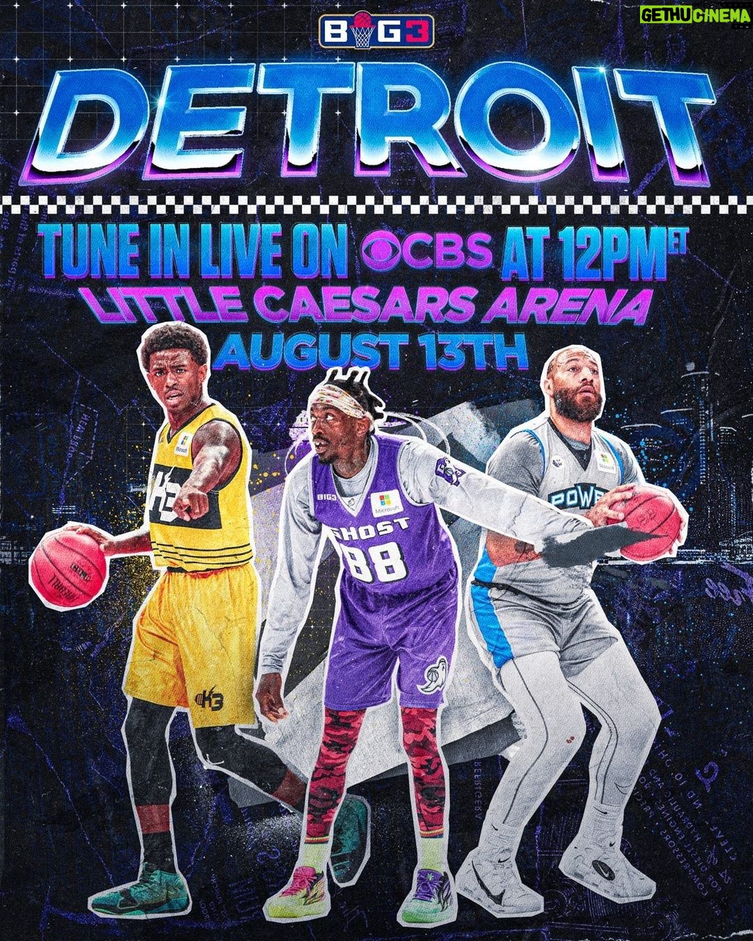 Ice Cube Instagram - See you in Detroit on Sunday. Get tickets at big3.com/tickets