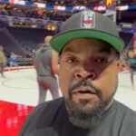 Ice Cube Instagram - 1 hour til game time on CBS