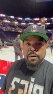 Ice Cube Instagram - 1 hour til game time on CBS