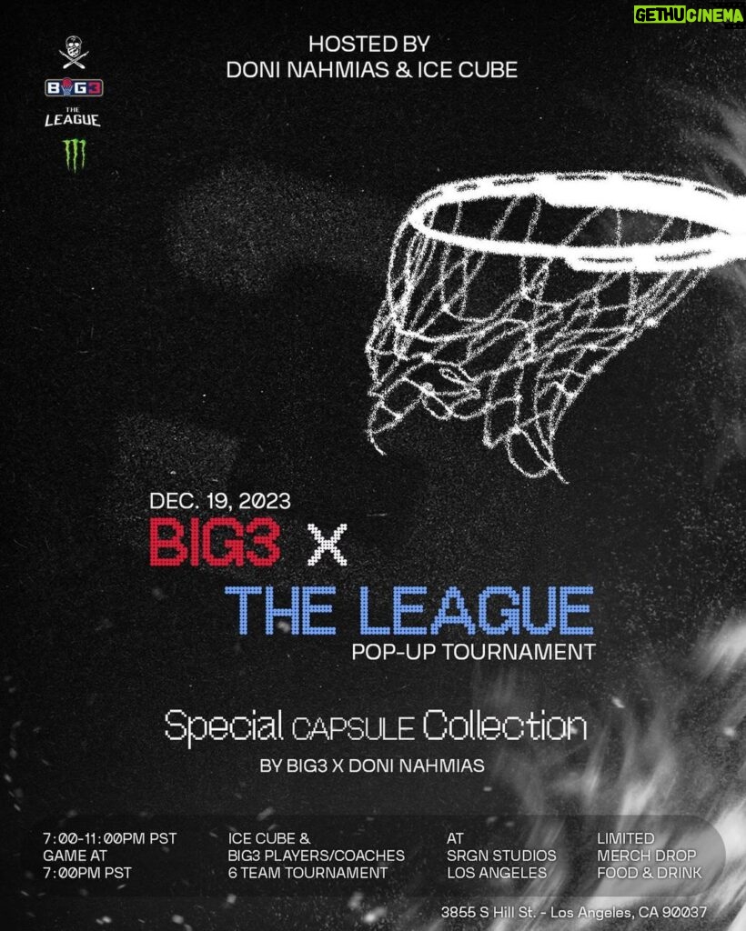 Ice Cube Instagram - Introducing BIG3 Street…Los Angeles Edition We Outside Los Angeles, California