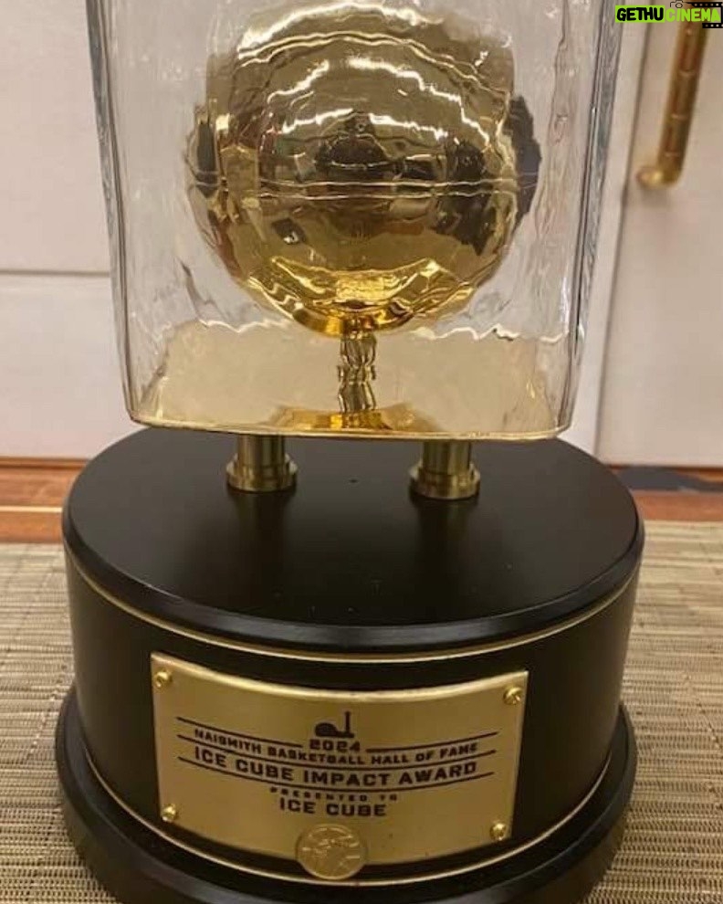 Ice Cube Instagram - Thank you ⁦‪@Hoophall‬⁩ and everyone rooting for me and ⁦‪@thebig3‬⁩