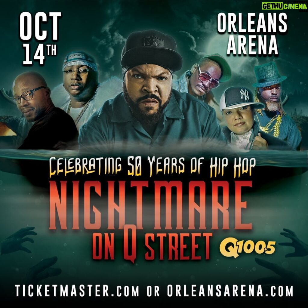 Ice Cube Instagram - No tricks, just 50 years of hip hop treats when I come to Vegas with the homies in 4 days. Come rock wit us—icecube.com/tour (link in bio).