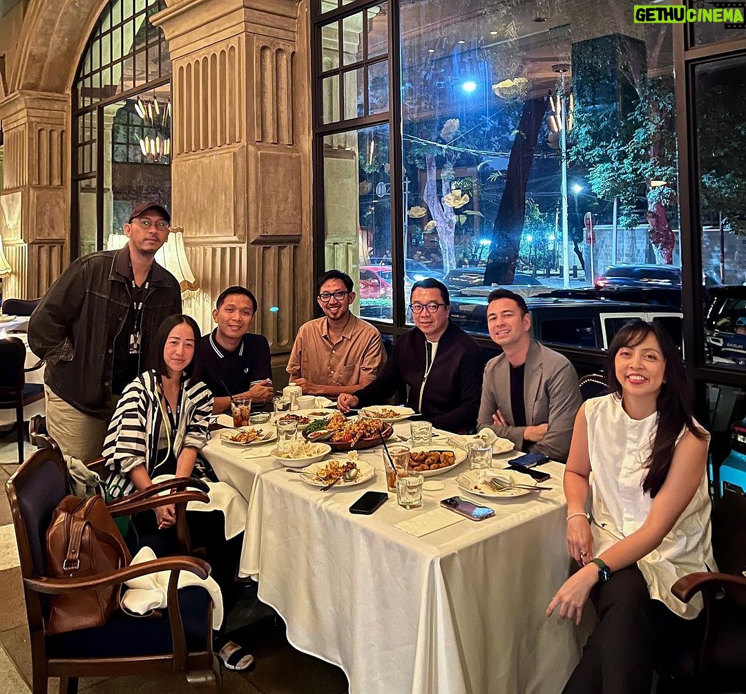 Indra Yudhistira - 323 Likes - Dinner Meeting. Semoga lancar yah @raffinagita1717 @mumunch