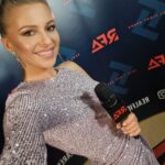 Inna Puhajkova Instagram - Grand Opening @realfight.arena je úspěšně za námi a už teď se těším na další galavečer, který bude 23.7. v Ostravě🥊💣💥 Patříte také mezi příznivce bojových sportů? styling: @samdolceofficial 🖤 šaty: @ef_prague 💜 make up: @frimerovamichala 💋 Bratislava, Slovakia
