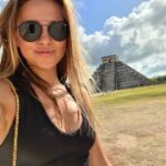 Inna Puhajkova Instagram - Dnešní výlet na Chichén Itzá, jeden z nových sedmi divů světa ✔🙌 #mexico #chichenitza #yucatan #travel #traveltheworld #traveltips #sunnyday #sundayfunday #selfie #sevenwondersoftheworld # Chichén-Itzá, Yucatan, Mexico
