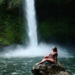 Inna Puhajkova Instagram - 💦🧜‍♀️💦 #lafortuna #costarica #waterfall #puravida La Fortuna, Alajuela, Costa Rica