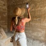 Inna Puhajkova Instagram - Na skok za egyptskými památkami a novými zážitky 🇪🇬🙌 #birthdaytrip #egypt #newadventures #travellover #beautiful #place #history #karnak #temple #luxor #traveltheworld Karnak Temple, Luxor