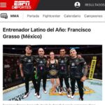 Irene Aldana Instagram - Para muchos Coach del año 2023 !… Para mi .. coach del año todos los años ! Gracias por tantas enseñanzas en el deporte y en la vida. Me da mucho orgullo que tu trabajo esté siendo reconocido… y seguramente será el primero de muchos ! Gracias por tanto ! 🥳🙌🏼🙏🏼 #elmejor #yahivamosotravez #hastadondetope #hechoenmexico #coach #panchograsso #lobomma @franciscograssolobo @lobogymma @brazilianwarriorscentral