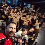 Irene Aldana Instagram - Team 🖤 @lobogymma #mexico #hechoenmexico #team #dreamteam #lobomma #andnew #ufc289 Lobo Gym Mma