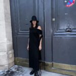 Irina Shayk Instagram - Paris 🖤