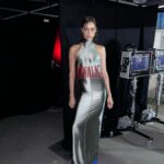 Irina Shayk Instagram - Thank u @mowalola SS24 “crush” for having me open your Amaz show 🖤🖤🖤 styled by #lottavolkova