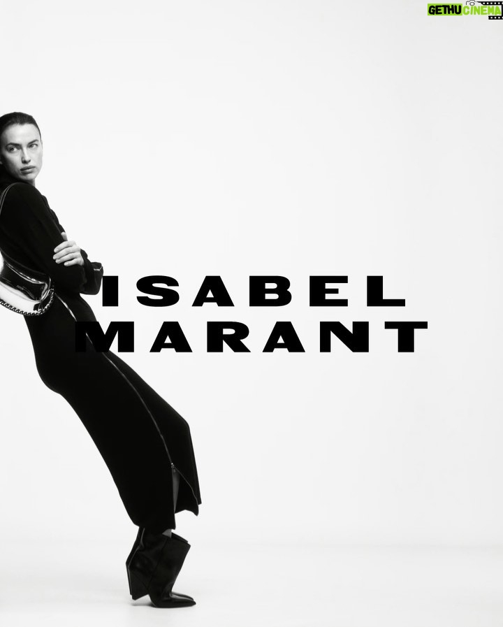 Irina Shayk Instagram - @isabelmarant FW23 campaign 🖤by @robingaliegue … Thank u 🖤 @jane_how 🖤