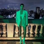 Irina Shayk Instagram - Last nite 🌃@lacoste @pelagia.kolotouros 💚💚