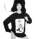 Irina Shayk Instagram - it's a great honor to be a part of "26 faces who illustrate a side of Steven Meisel" 🖤 @stevenmeiselofficial . Styled #karltempler @patmcgrathreal @guidopalau StevenMeisel x Zara @zara @piergiorgio
