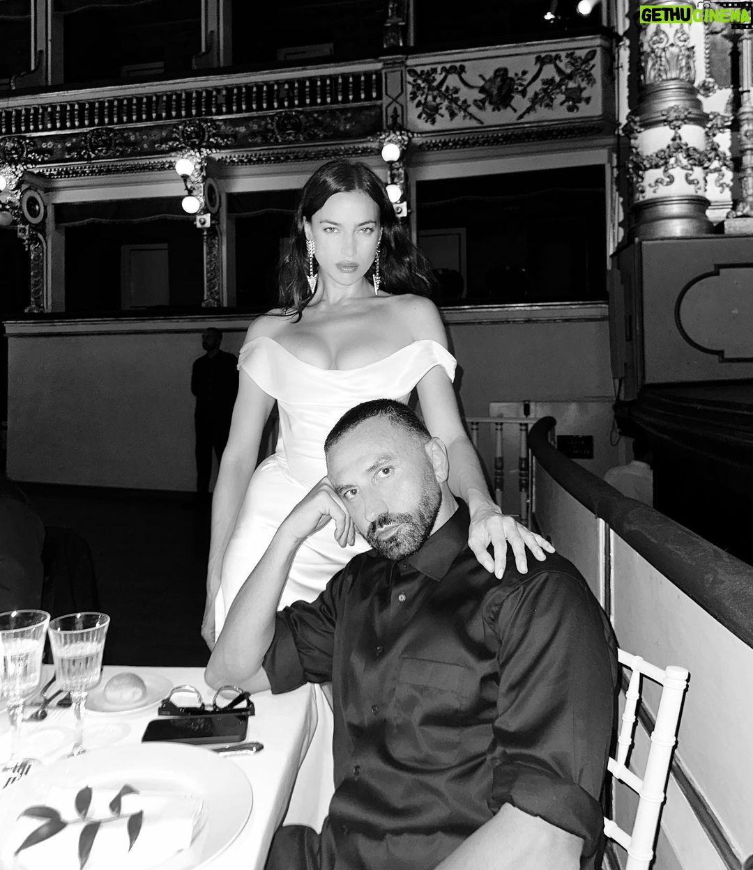 Irina Shayk Instagram - Power of LOVE 🖤🖤🖤 @riccardotisci17