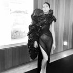 Irina Shayk Instagram - Proud to be part of your vision again @danielroseberry 🖤THANK U 🖤 @schiaparelli 🖤 @_mariechaix_ @patmcgrathreal @guidopalau