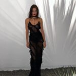 Irina Shayk Instagram – Partners in crime @riccardotisci17 🖤Coachella 🖤