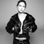 Irina Shayk Instagram - it's a great honor to be a part of "26 faces who illustrate a side of Steven Meisel" 🖤 @stevenmeiselofficial . Styled #karltempler @patmcgrathreal @guidopalau StevenMeisel x Zara @zara @piergiorgio