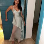 Irina Shayk Instagram – Thank u @donatella_versace @versace  house for opening  the archive  and make my dream come true .. GIANNI  1995 🩵 …… more to come ….