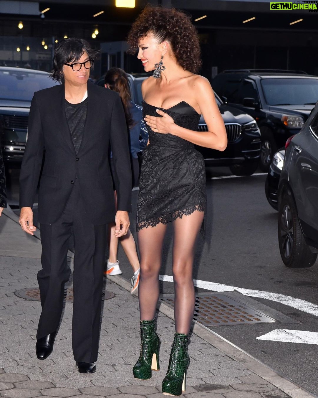 Irina Shayk Instagram - Bout few nites ago….came out to support my friend …