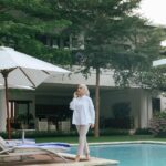 Irish Bella Instagram - Holiday well spent at our private villa in Canggu @istanaputihvilla @nakula 🫶🏻 Tropical holiday experience, Spacious Villa and recommended for family. Bener bener cantik banget dan nyaman ✨