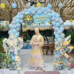 Irish Bella Instagram – Alhamdulillah sesuai permintaan Air Rumi mau birthday party di waterpark biar bisa main dan berenang bersama teman-temannya 🩵 

Pastinya terima kasih banyak untuk .. 

Venue by @tropikana.waterpark & @theparadiso_ 
Decor by @lepartyquarter 
Rent kids Chair by @emily_toysrental 
Doorprize by @terekece.hobby  @bib.anak
