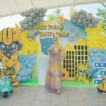 Irish Bella Instagram – Alhamdulillah sesuai permintaan Air Rumi mau birthday party di waterpark biar bisa main dan berenang bersama teman-temannya 🩵
Pastinya terima kasih banyak untuk ..
Venue by @tropikana.waterpark & @theparadiso_
Decor by @lepartyquarter
Rent kids Chair by @emily_toysrental
Doorprize by @terekece.hobby @bib.anak